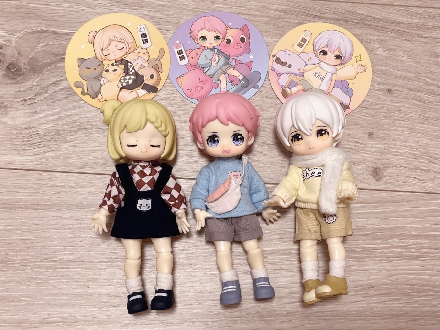 マコちゃん・ヨミくん・ユキくん